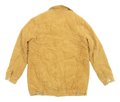 Womens UK Size 10 Denim Co. Brown Bomber Jacket