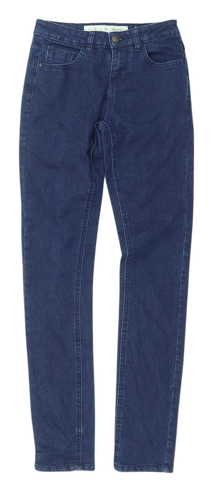 Denim Co. Women's Blue Skinny Jeans Size 6