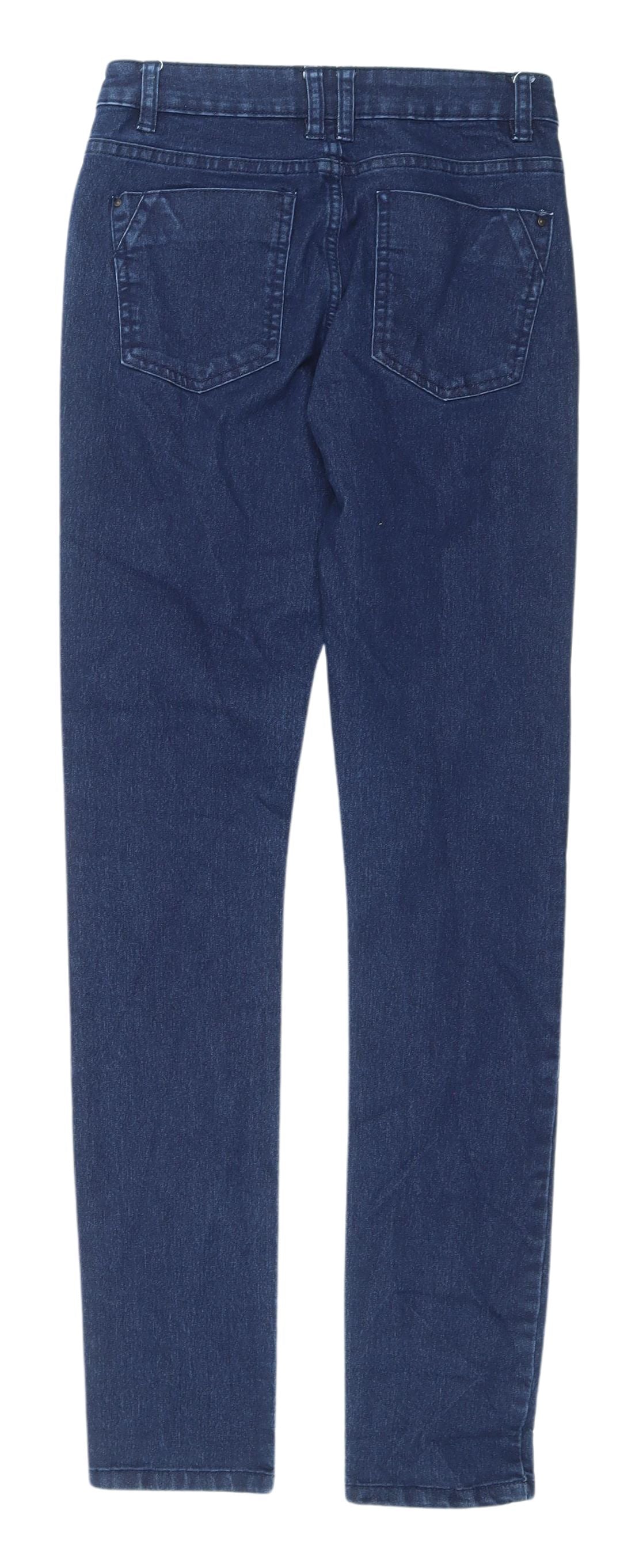 Denim Co. Women's Blue Skinny Jeans Size 6