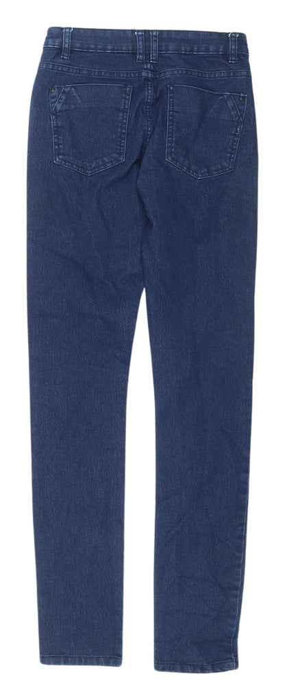 Denim Co. Women's Blue Skinny Jeans Size 6