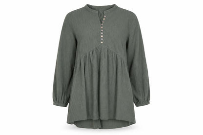 Zara Women's Green A-Line Short Dress - Size L