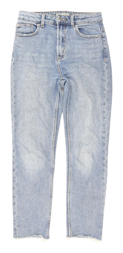 Denim Co. Women's Blue Straight Leg Jeans Size 6