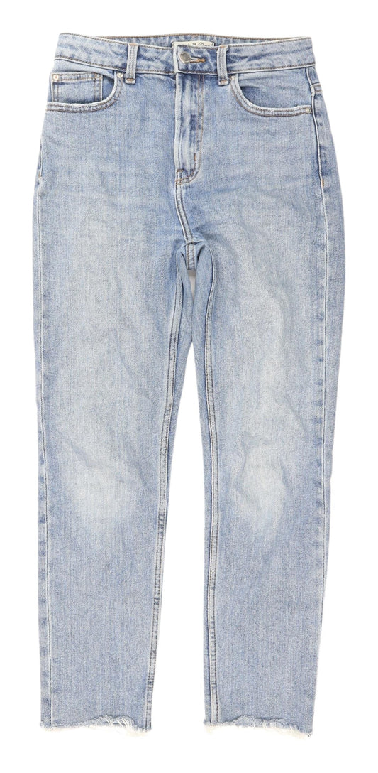 Denim Co. Women's Blue Straight Leg Jeans Size 6