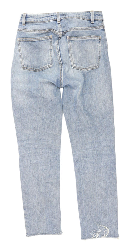 Denim Co. Women's Blue Straight Leg Jeans Size 6
