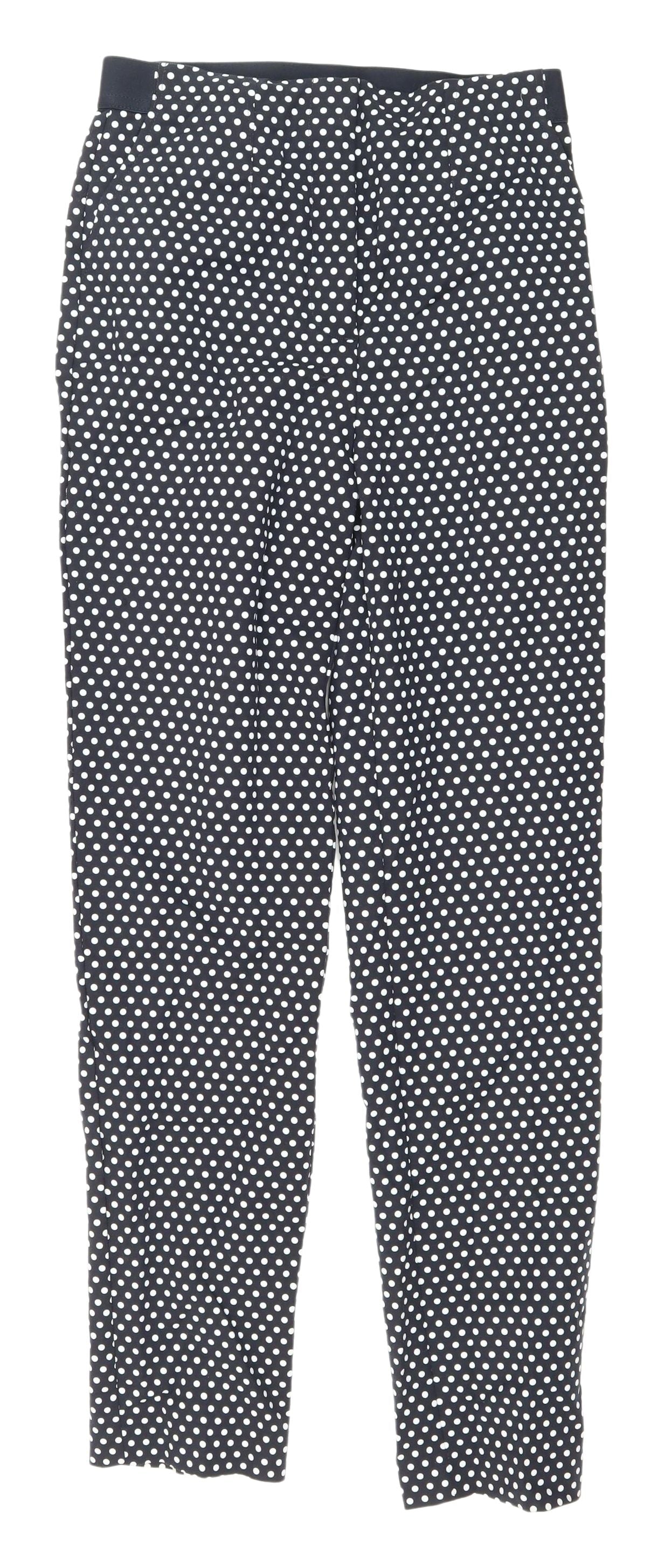 Womens UK Size 10 Marks and Spencer Regular Fit  Black Trousers