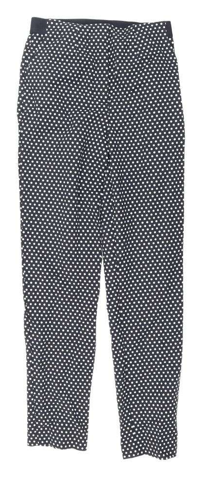 Womens UK Size 10 Marks and Spencer Regular Fit  Black Trousers