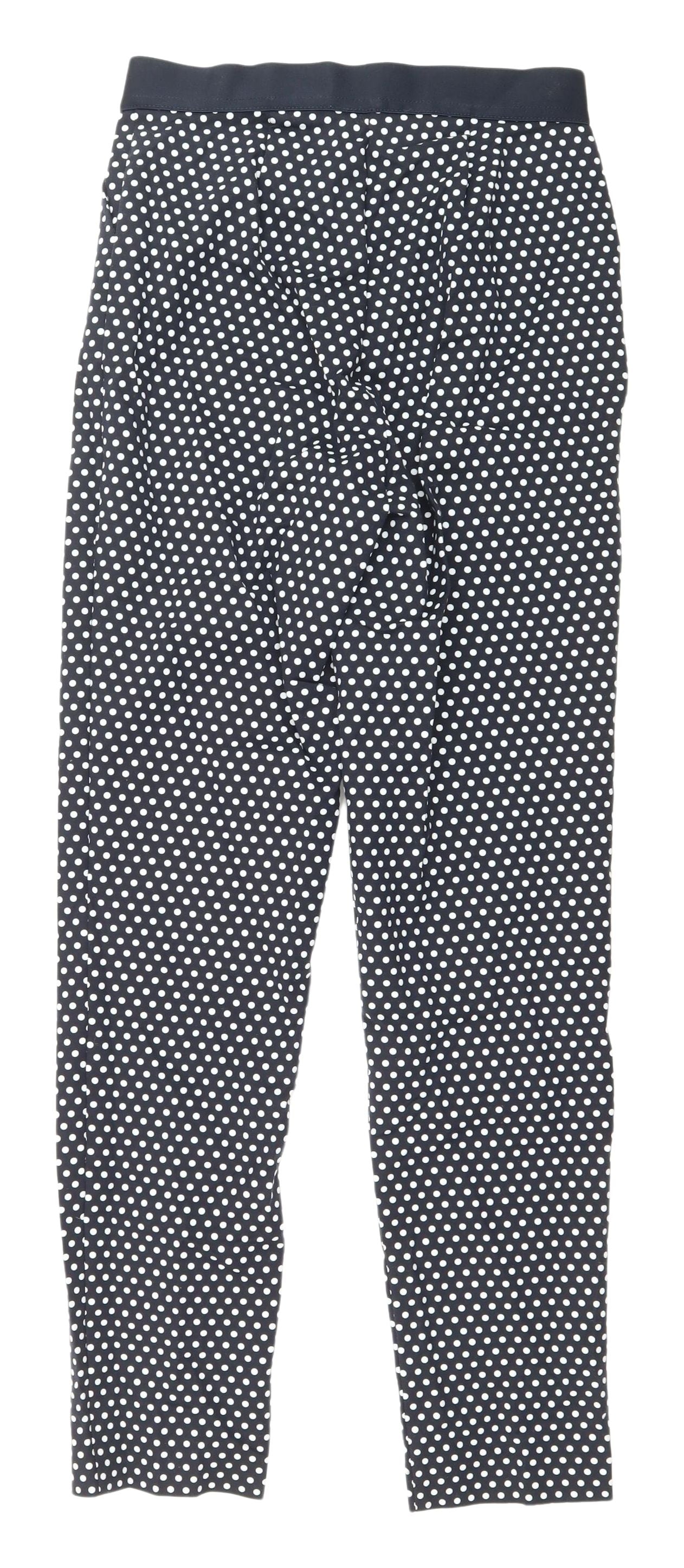 Womens UK Size 10 Marks and Spencer Regular Fit  Black Trousers