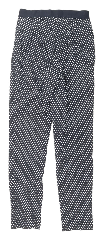 Womens UK Size 10 Marks and Spencer Regular Fit  Black Trousers