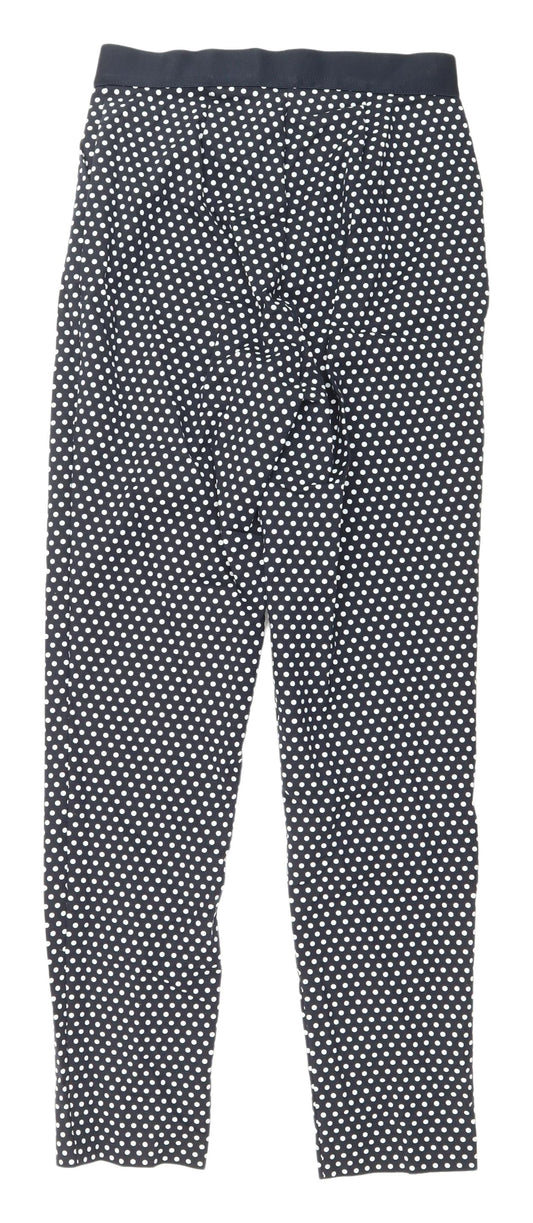 Womens UK Size 10 Marks and Spencer Regular Fit  Black Trousers