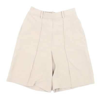 Marks and Spencer Women's Beige Chino Shorts Size 2