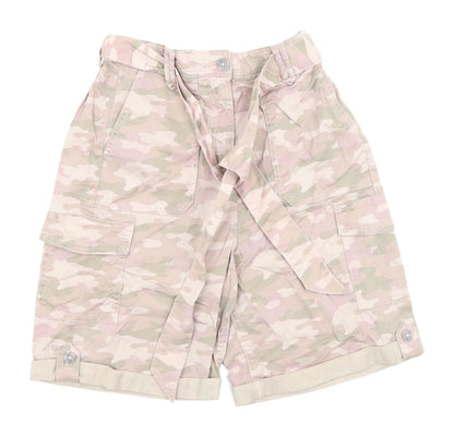 Marks & Spencer Women's Pink Camouflage Cargo Shorts Size 6