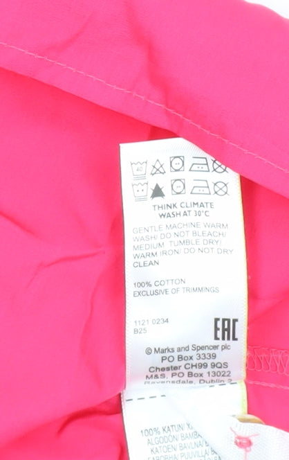 Marks and Spencer Pink Sleeveless Women's Dress Size 8