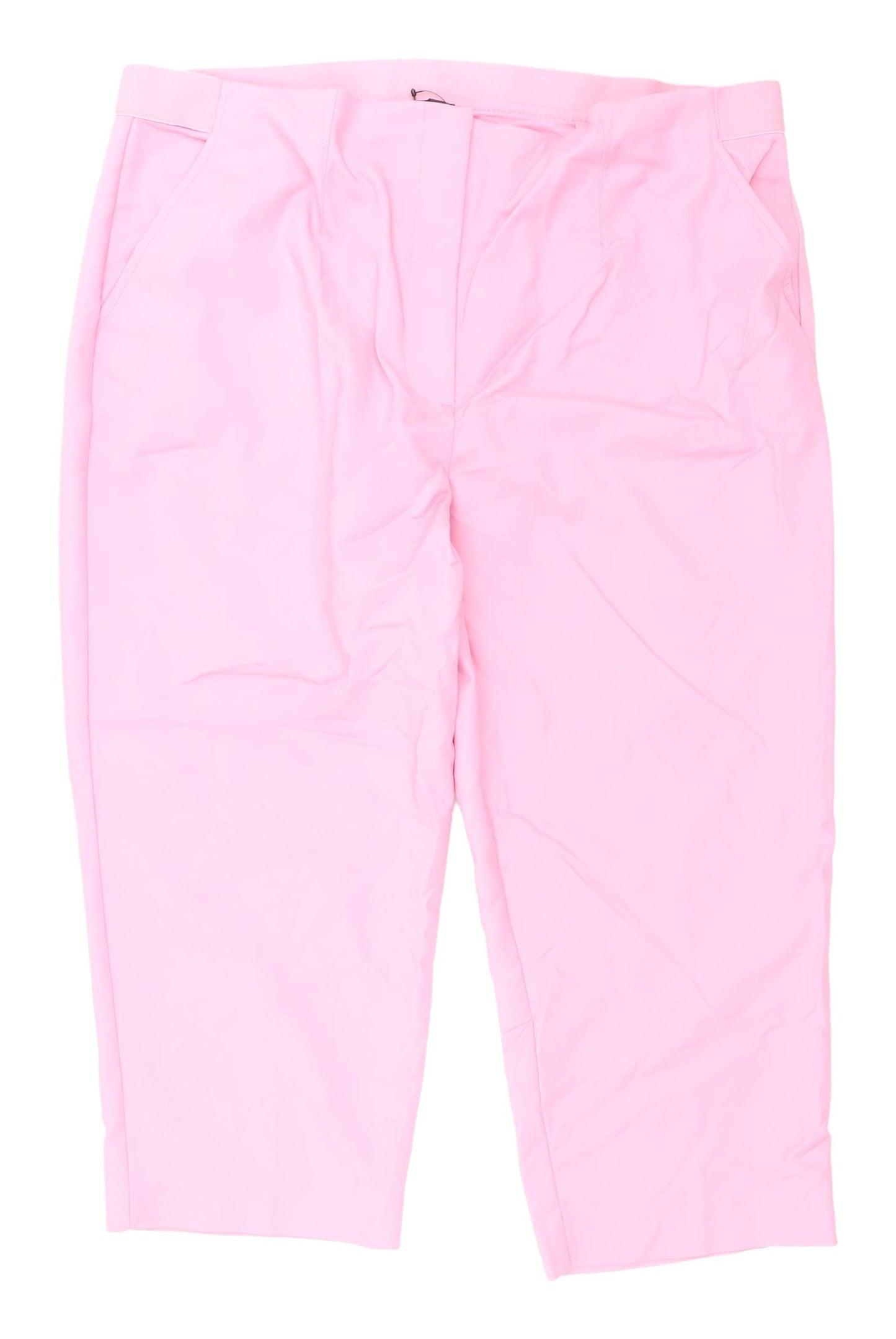Womens UK Size 20 Marks and Spencer Regular Fit Casual Pink Trousers