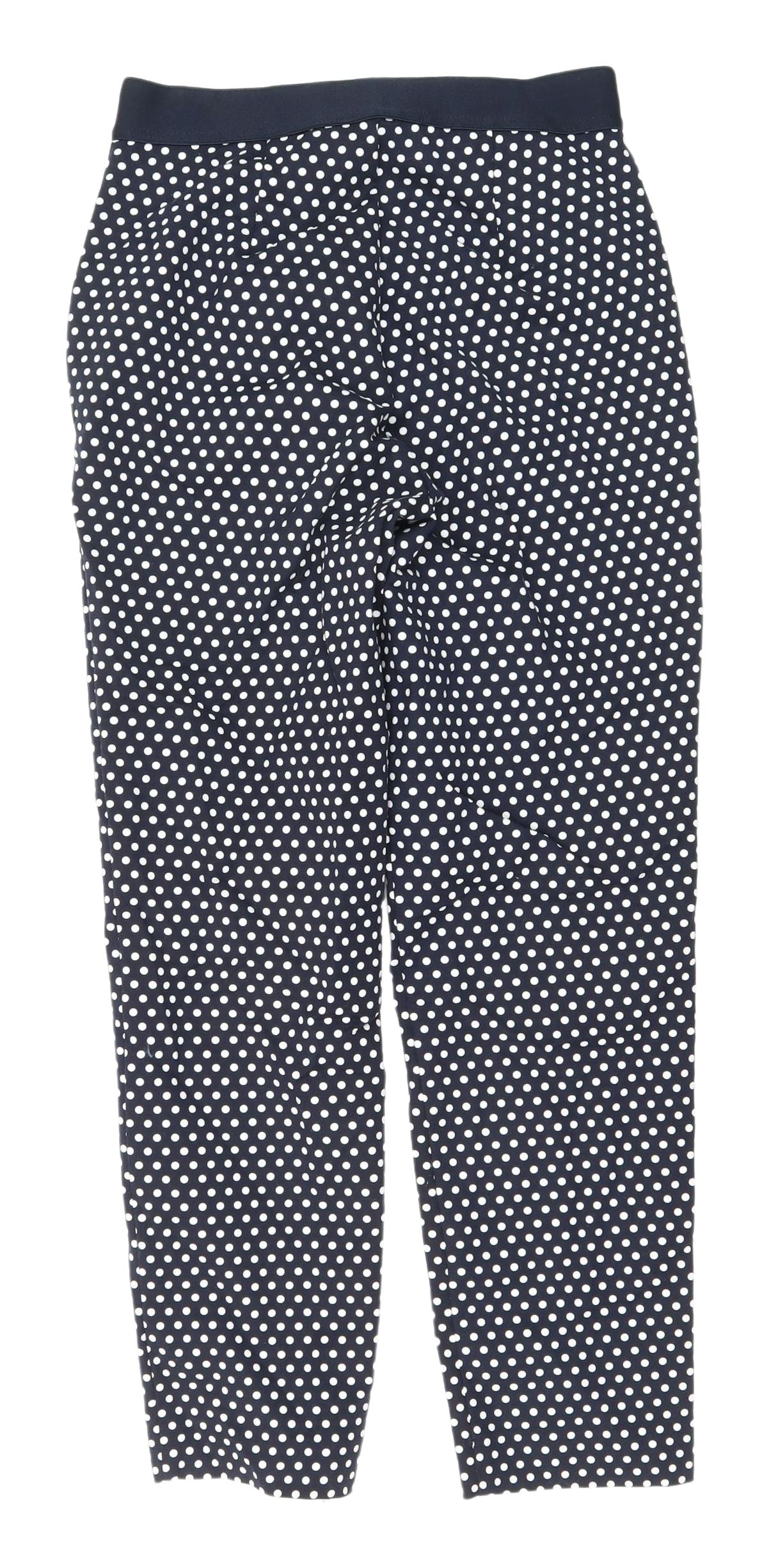 Womens UK Size 6 Marks and Spencer Slim Fit Dress Pants Blue Trousers