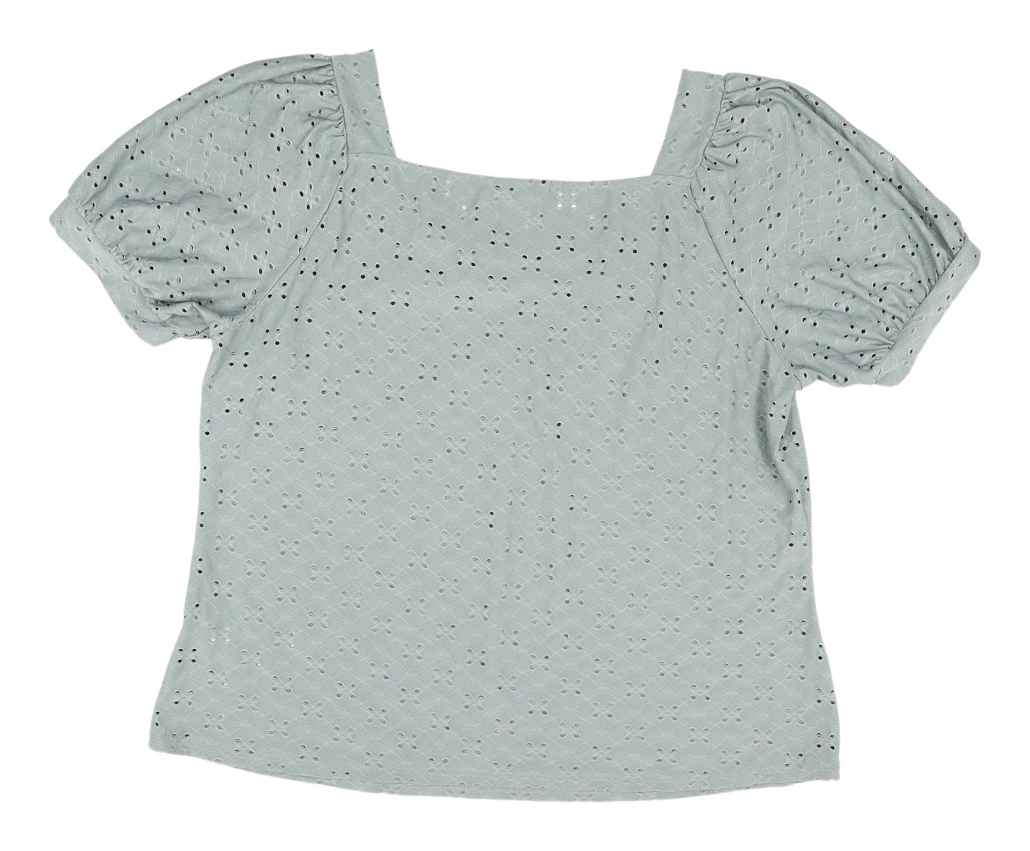Womens UK Size 18 Roman Green Basic Blouse
