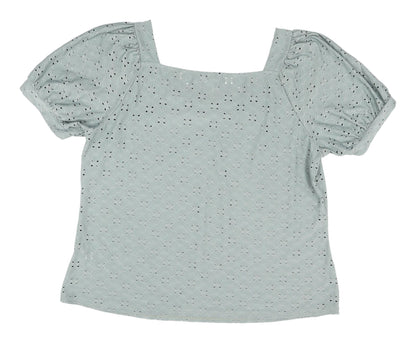 Womens UK Size 18 Roman Green Basic Blouse
