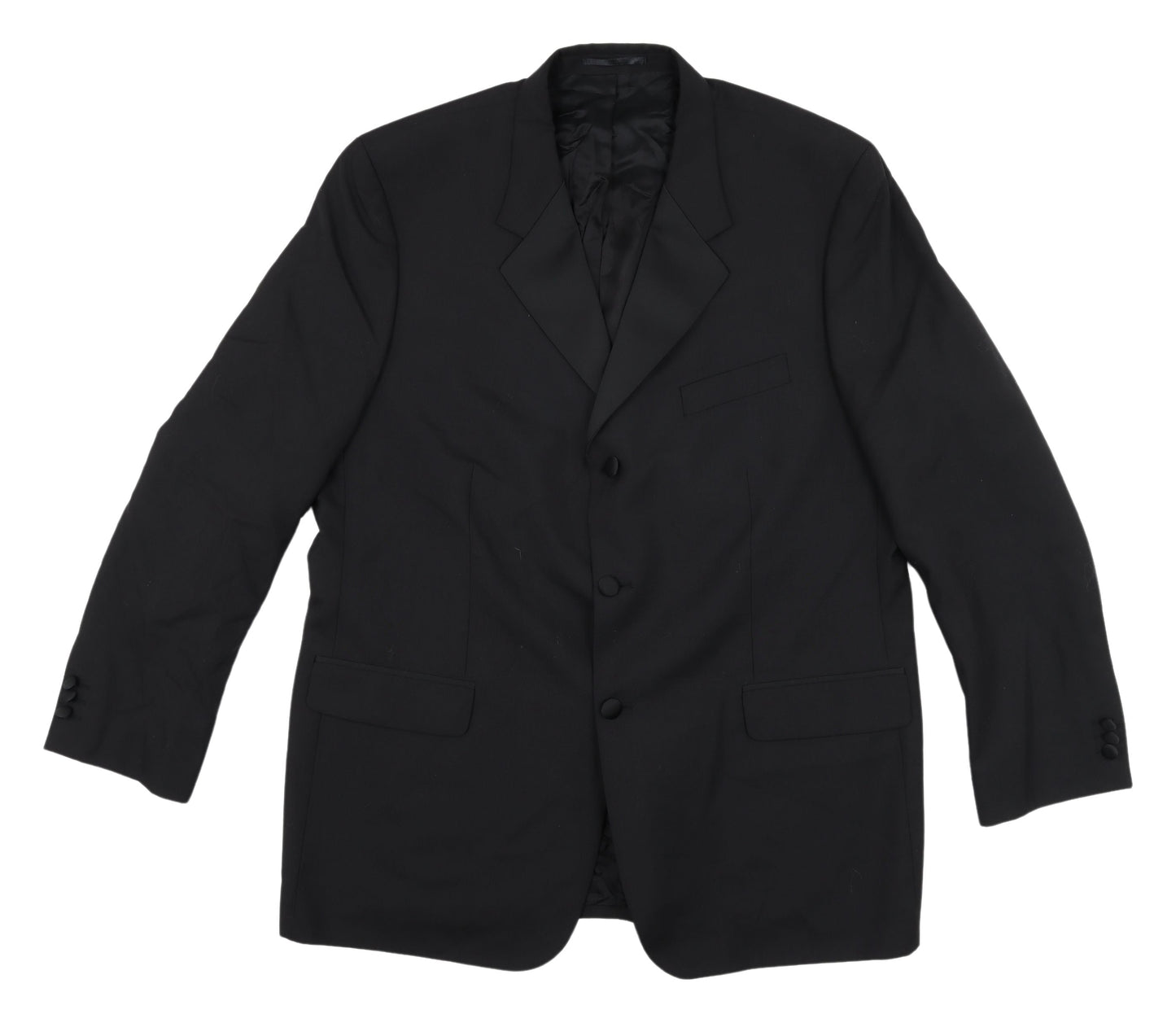 Mens UK Size L Scott & Taylor Regular Black Suit
