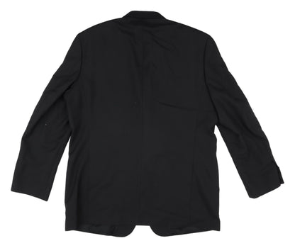 Mens UK Size L Scott & Taylor Regular Black Suit