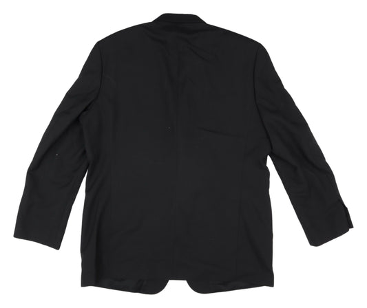 Mens UK Size L Scott & Taylor Regular Black Suit