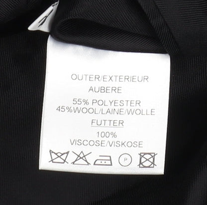 Mens UK Size L Scott & Taylor Regular Black Suit