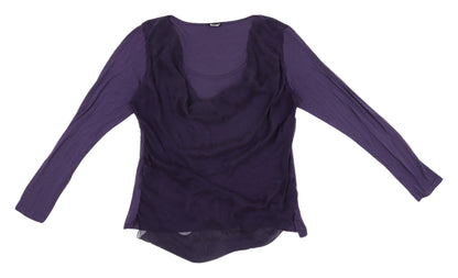 Womens UK Size M Fox Purple  Blouse