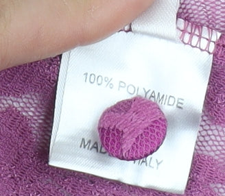 Artigiano Women's Pink Lace Cardigan Size 16