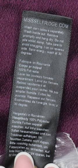 Miss Selfridge Purple Women's Blouse for Autumn