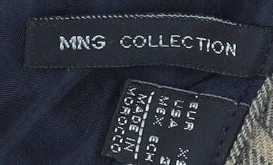 MNG Collection Women's XS Plaid Sheath Dress