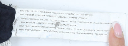 MNG Collection Women's XS Plaid Sheath Dress