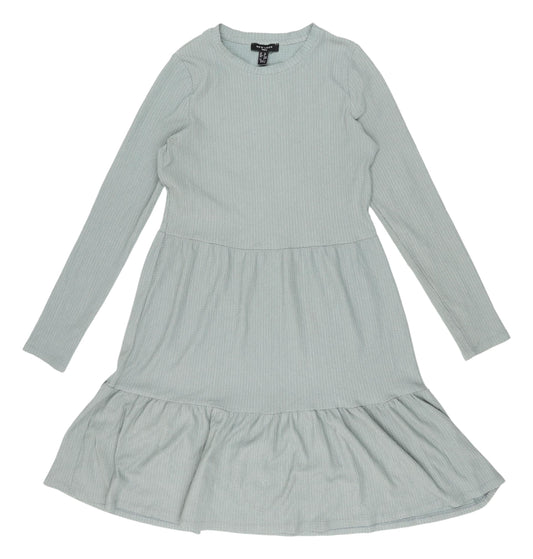 New Look Women's Green A-Line Knee Length Dress