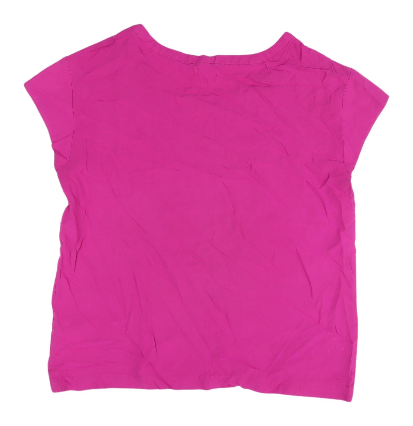Womens UK Size M Gap Pink Basic T-Shirt