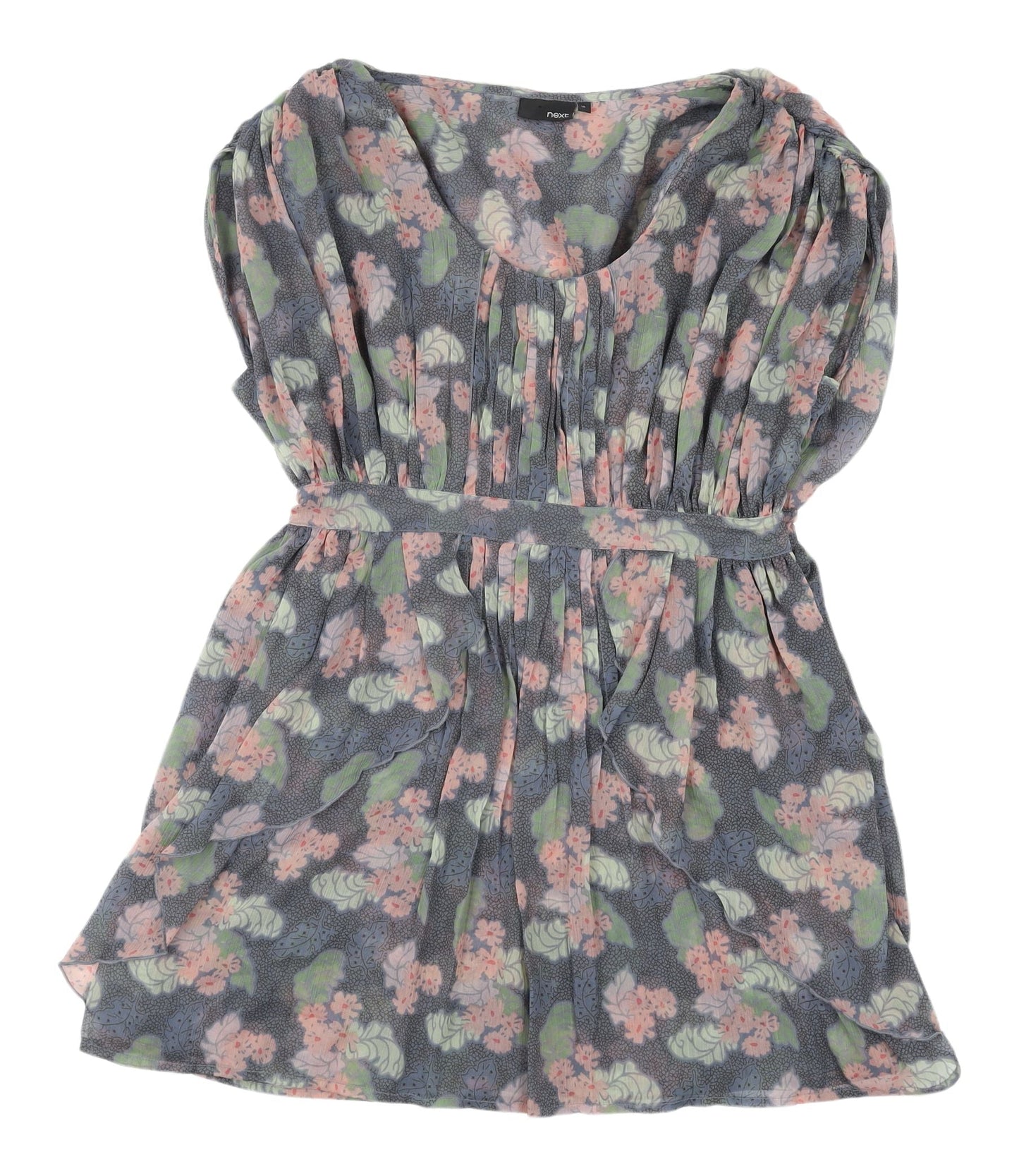 Next Women's Multicoloured Floral A-Line Dress
