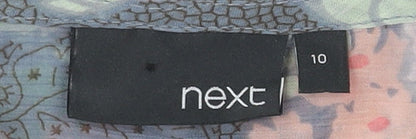 Next Women's Multicoloured Floral A-Line Dress