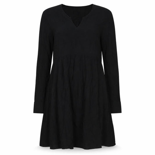 Promod Black Long Sleeve Dress Women Size 10