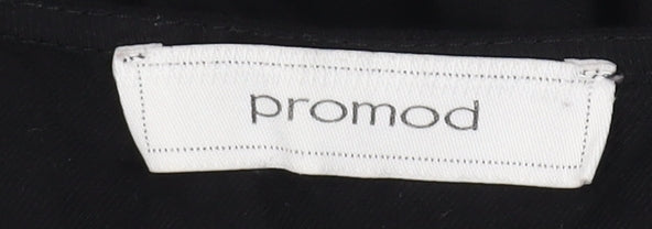 Promod Black Long Sleeve Dress Women Size 10