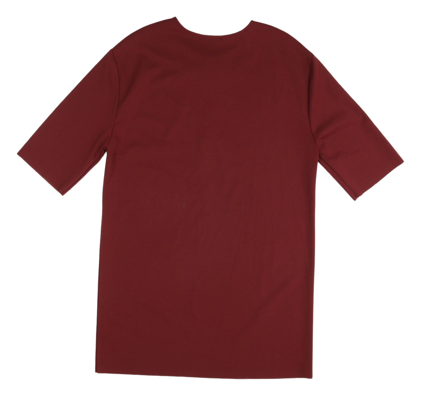 Zara Women's Red Shift Dress Size 14 with Zip