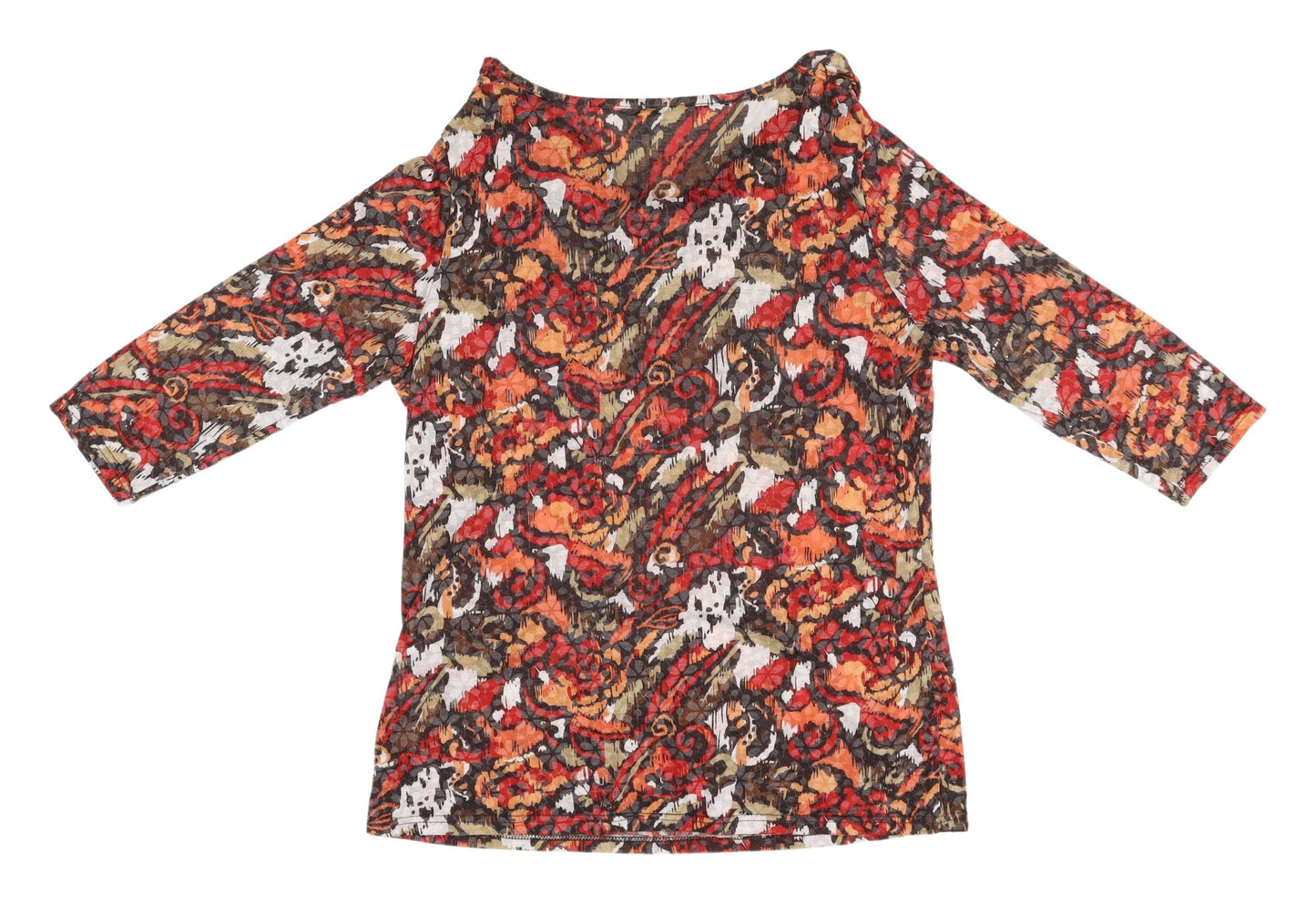 Womens UK Size M Klass Collection Multicoloured Tunic Blouse