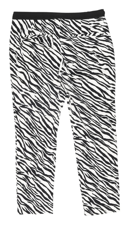 Womens UK Size XL Zara   Multicoloured Trousers