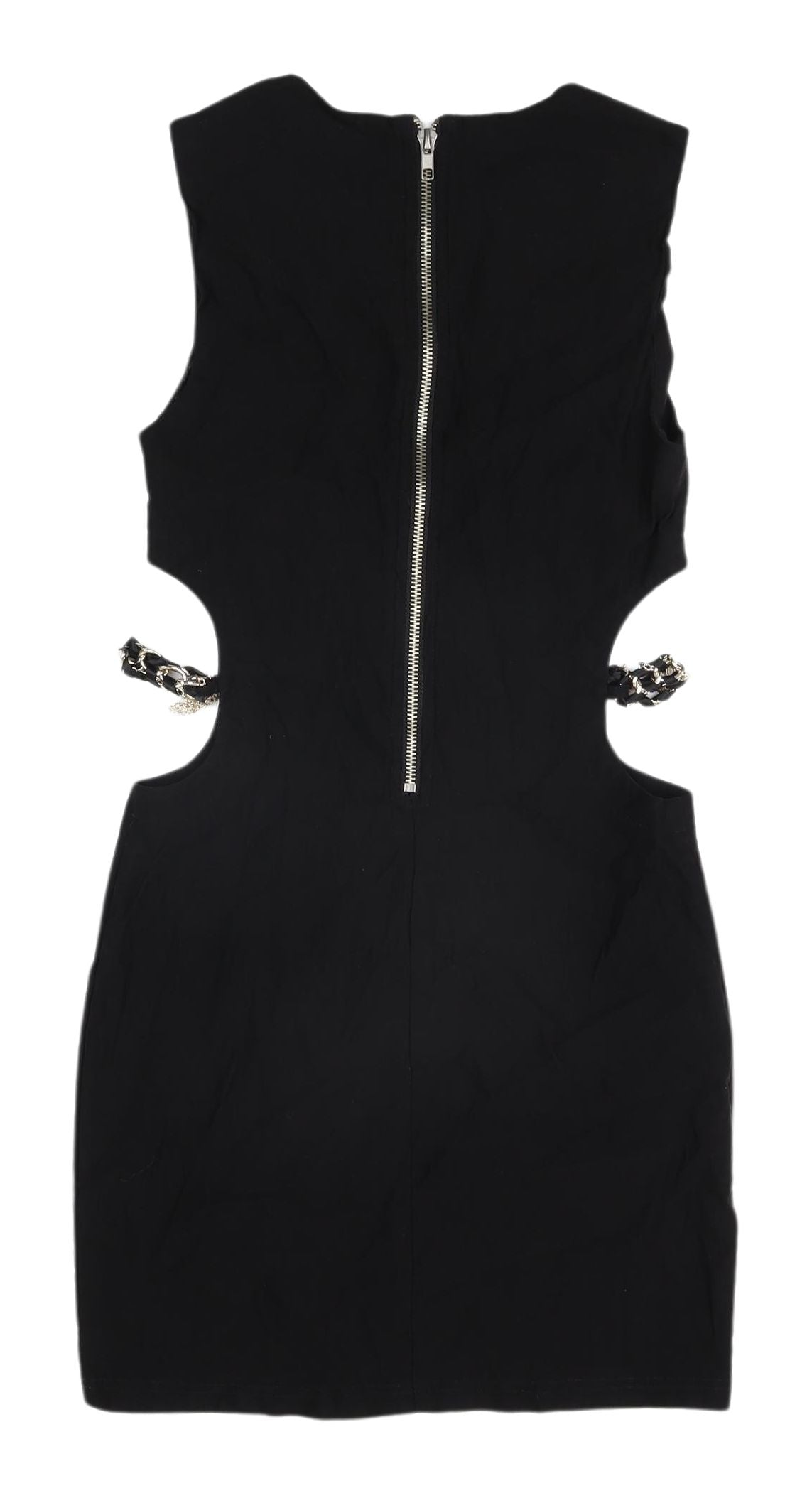 London Look Women's Black Sheath Dress S Party
