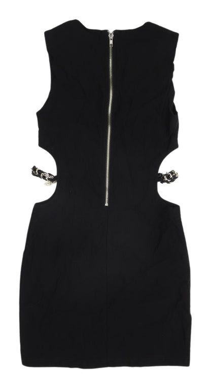 London Look Women's Black Sheath Dress S Party