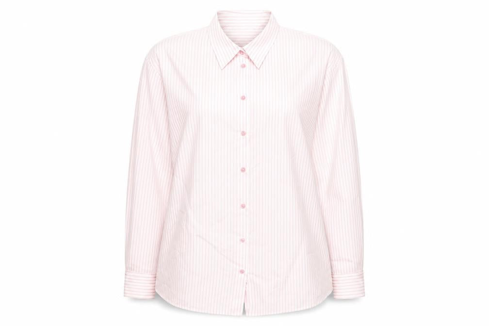 Womens UK Size XL United Colors of Benetton Pink  Button-Up