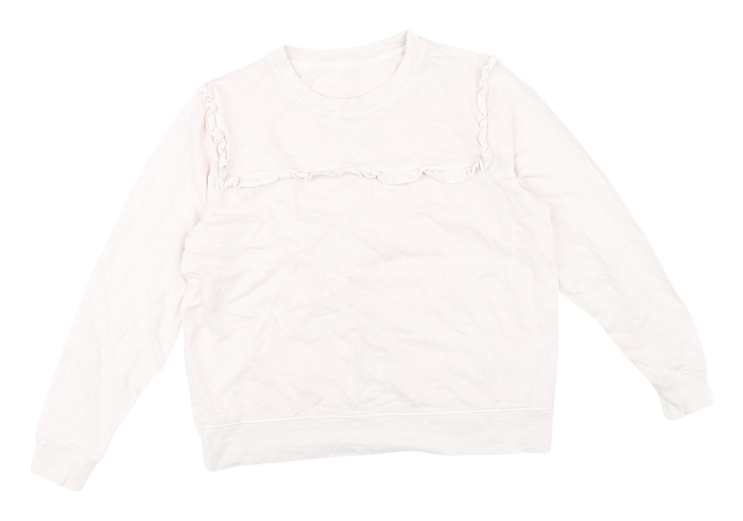 Womens UK Size 12 Marks and Spencer Pink Pullover Sweatshirt