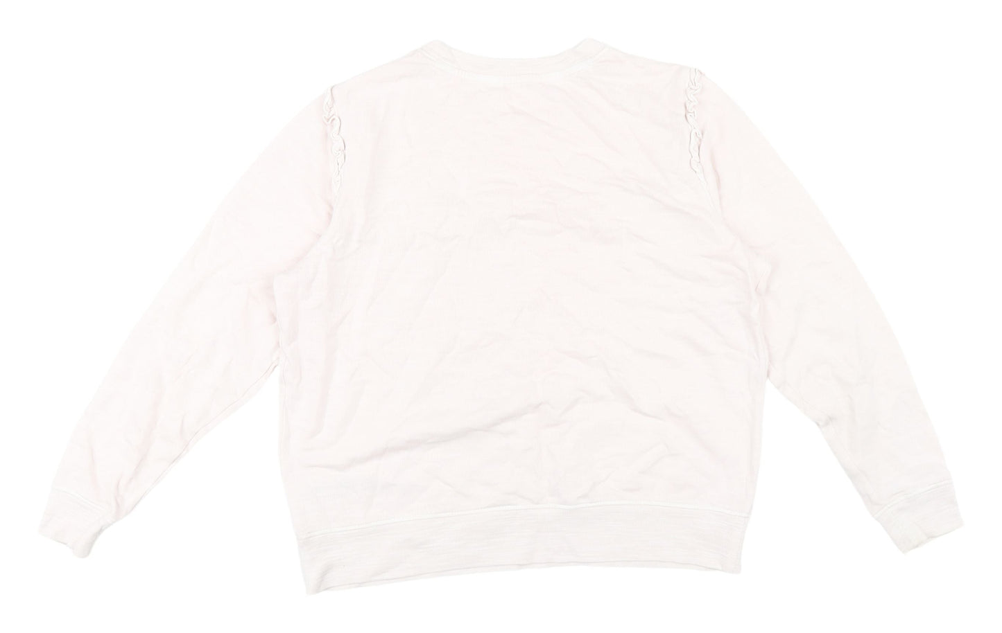 Womens UK Size 12 Marks and Spencer Pink Pullover Sweatshirt