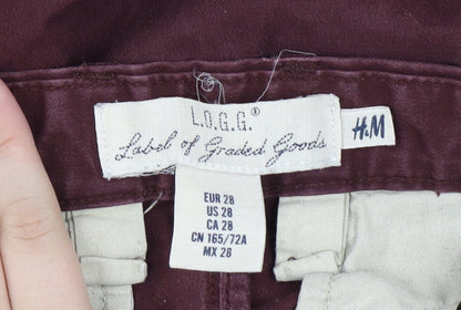 H&M Men's Brown Chino Trousers 28