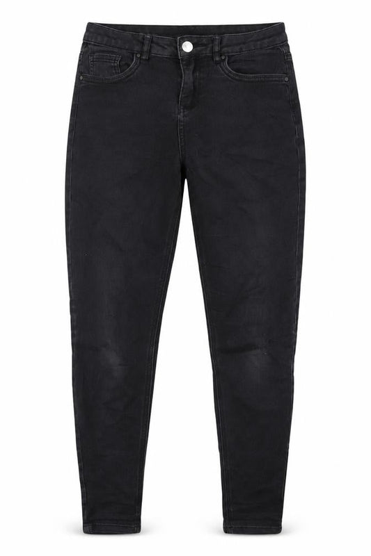 Front view of Dunnes Women's Black Skinny Jeans, size 10