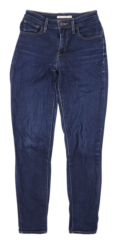 Levi's Women's Blue High Rise Skinny Jeans Size 26