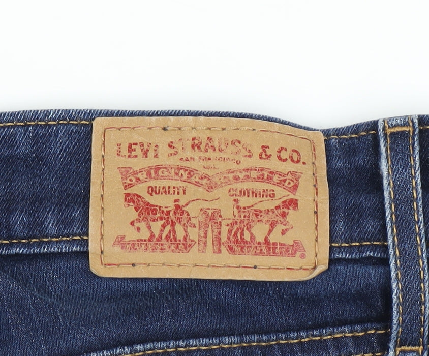 Levi's Women's Blue High Rise Skinny Jeans Size 26