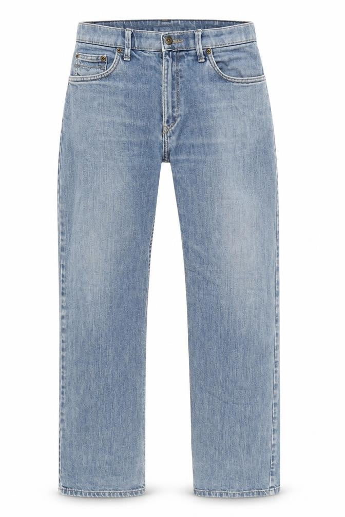 Mens UK Size M Marks and Spencer Regular Fit Straight Blue Jeans