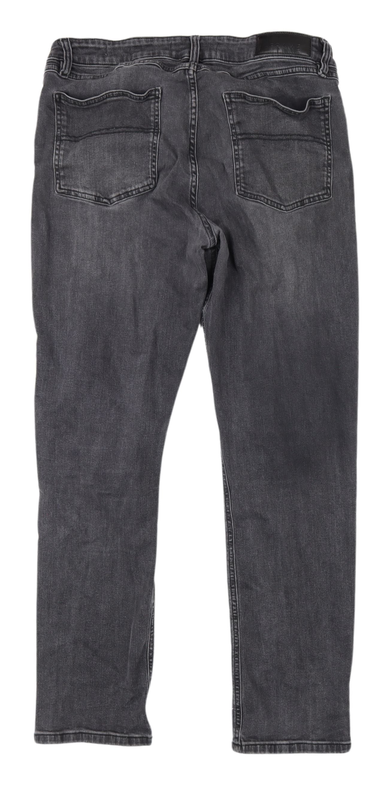 A-FRAME Men's Black Straight Jeans Size 36