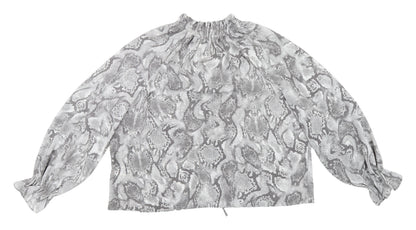 Womens UK Size 16 Marks and Spencer Grey Basic Blouse